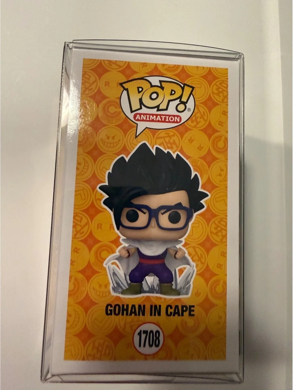 Funko Pop Gohan in Cape #1708 Chalice Collectibles Exclusive DB Super
